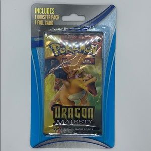 Pokemon | Toys | Pokmon Dragon Majesty Booster Blister Pack Sealed |  Poshmark